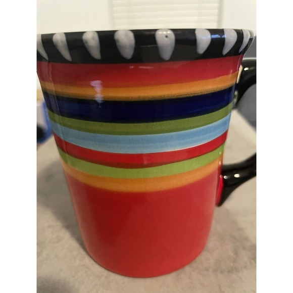 (2) Gibson Elite Pueblo Springs Coffee Mug Pueblo Springs Red Cup Large - Picture 9 of 10